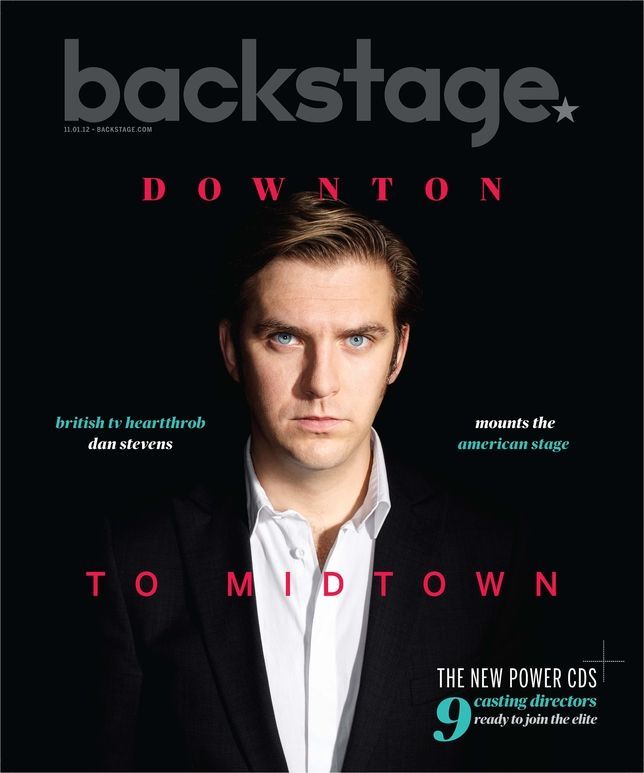 BACKSTAGE (USA) magazine side cover 1 November 2012