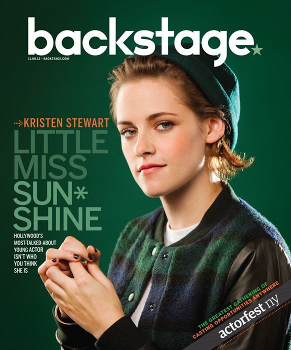 BACKSTAGE (USA) magazine side cover 8 November 2012