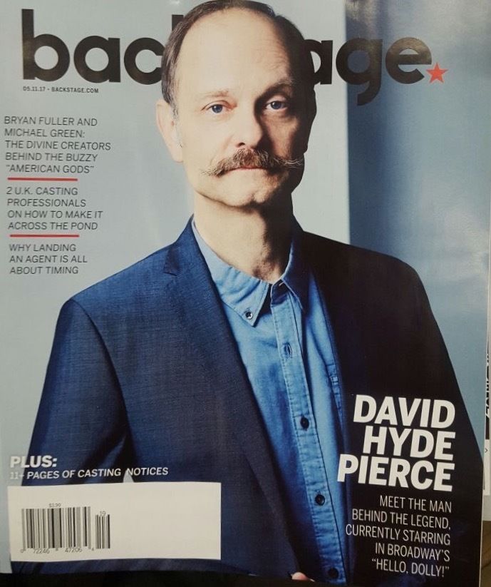 BACKSTAGE (USA) magazine side cover 21 May 2017