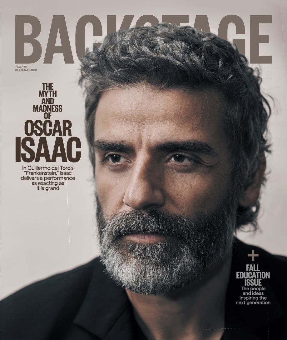 BACKSTAGE (USA) magazine side cover 20 October 2025