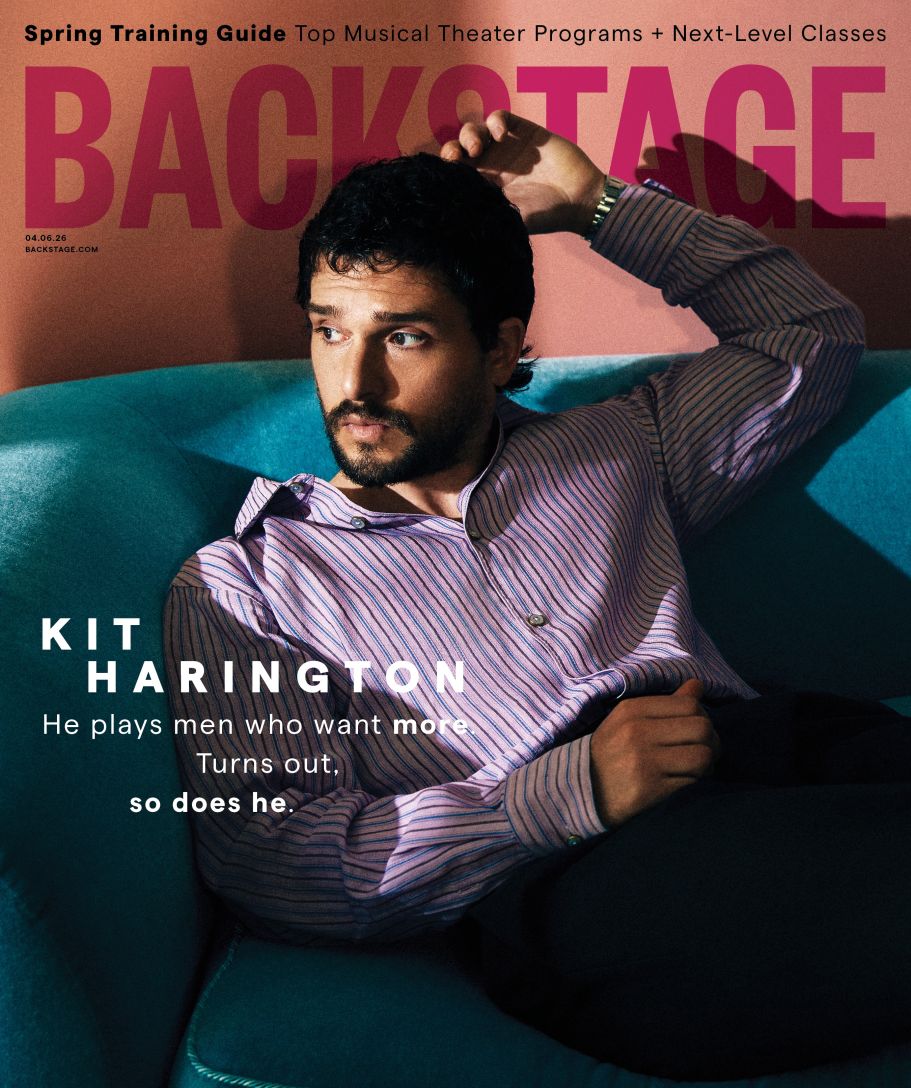 BACKSTAGE (USA) magazine side cover 6 April 2026