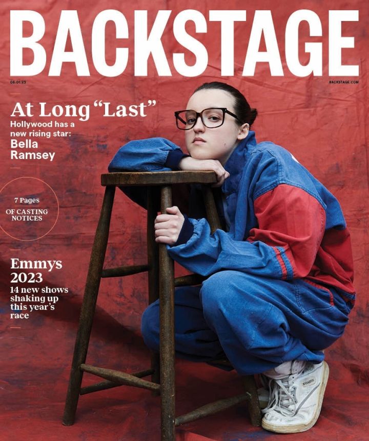 BACKSTAGE (USA) magazine side cover 1 June 2023
