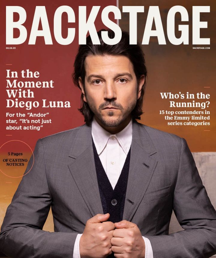 BACKSTAGE (USA) magazine side cover 8 June 2023