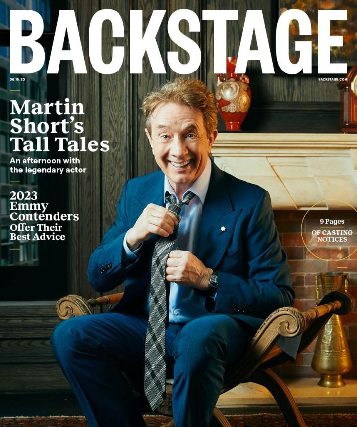 BACKSTAGE (USA) magazine side cover 15 June 2023