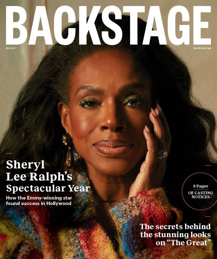 BACKSTAGE (USA) magazine side cover 10 August 2023