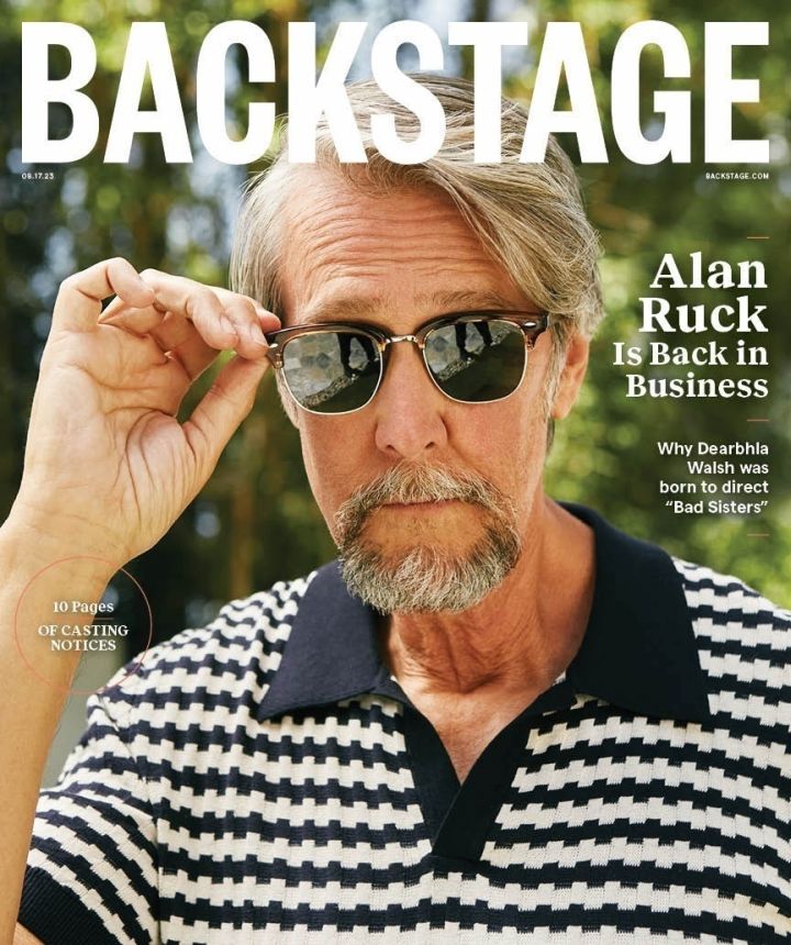 BACKSTAGE (USA) magazine side cover 17 August 2023