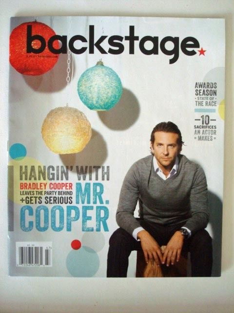 BACKSTAGE (USA) magazine side cover 22 November 2012