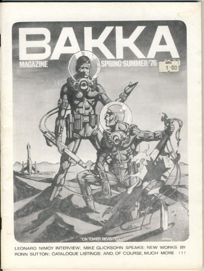 BAKKA MAGAZINE magazine side cover Spring 1976