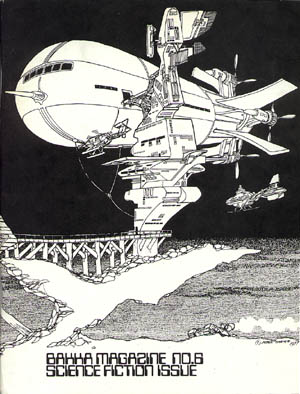 BAKKA MAGAZINE magazine side cover Issue 6  1977