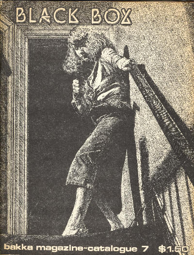 BAKKA MAGAZINE magazine side cover Issue 7 Fall 1977
