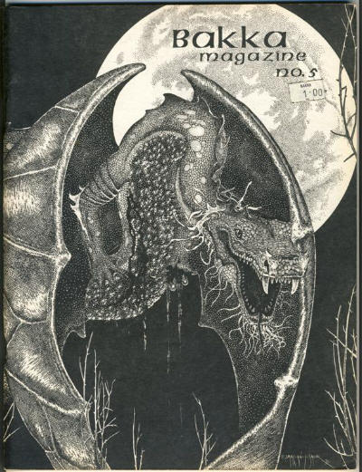 BAKKA MAGAZINE magazine side cover Issue 5 Fall 1977