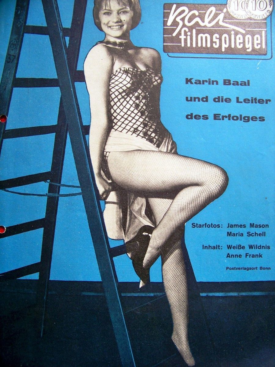 BALI FILMSPIEGEL magazine side cover Issue 49 December 1959