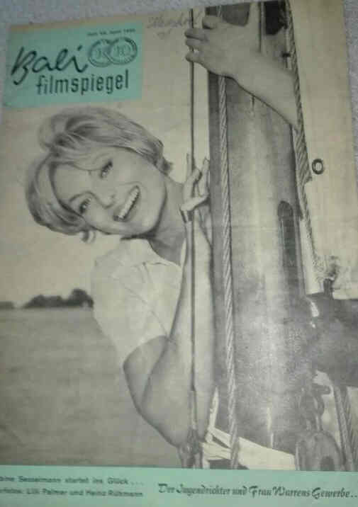 BALI FILMSPIEGEL magazine cover Issue 53 April 1960