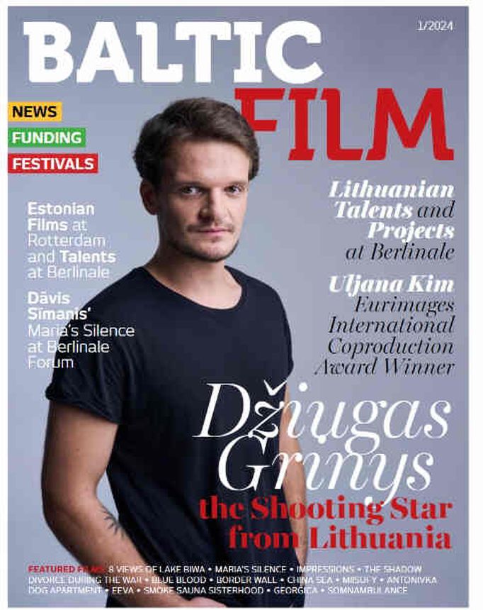 BALTIC FILM magazine side cover Issue 1   2024