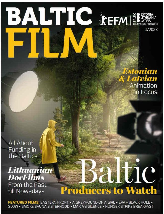 BALTIC FILM magazine side cover Issue 1   2023
