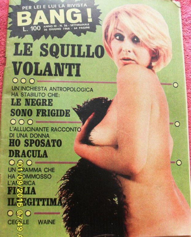 BANG! magazine side cover Issue 26 26 June 1968