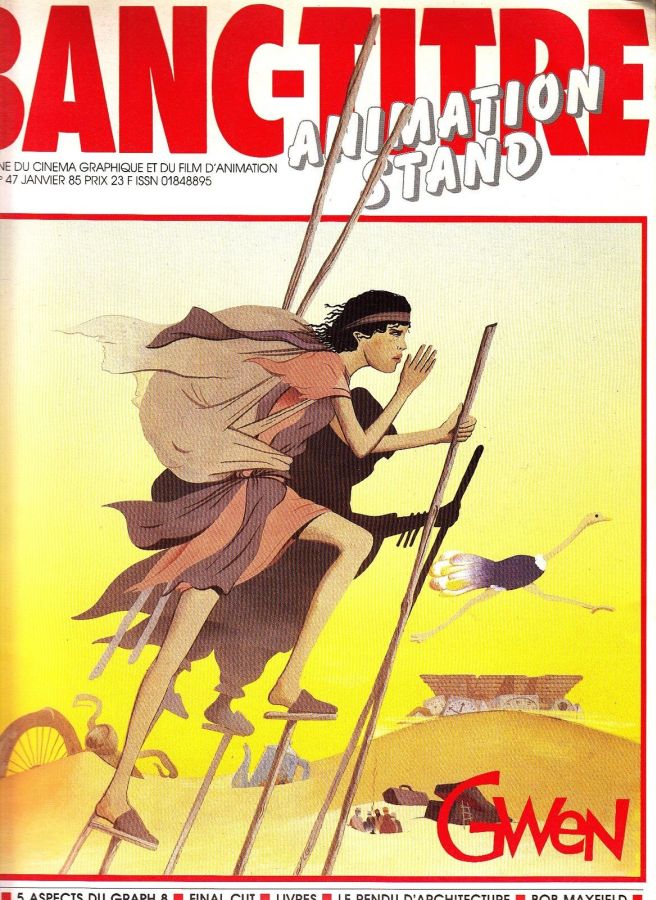 BANC-TITRE magazine side cover Issue 47 January 1985