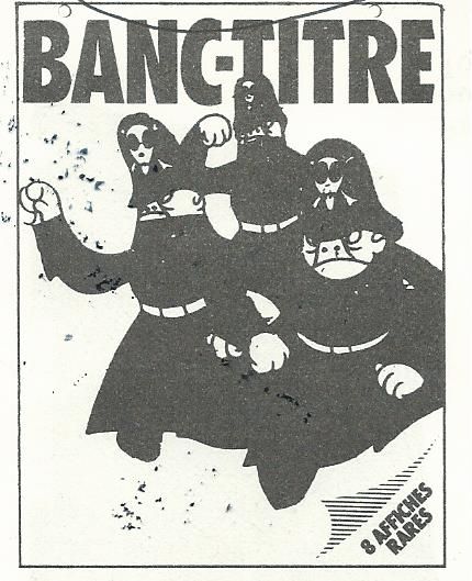 BANC-TITRE magazine side cover Issue 8  1979