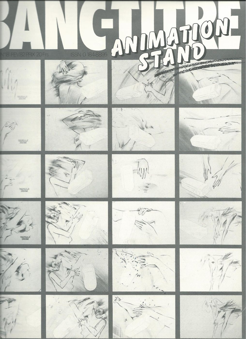 BANC-TITRE magazine side cover Issue 18 February 1982