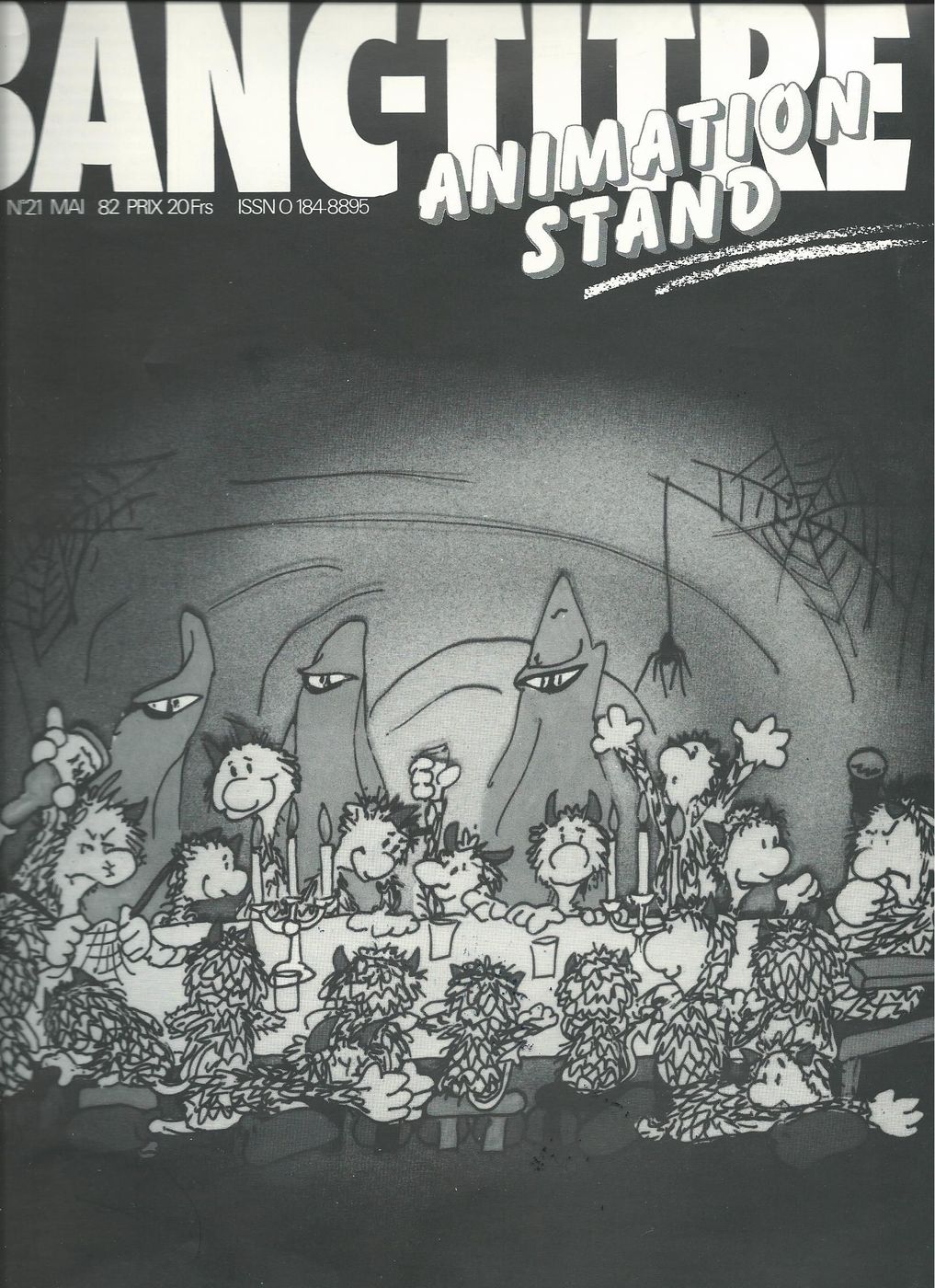 BANC-TITRE magazine side cover Issue 21 May 1982