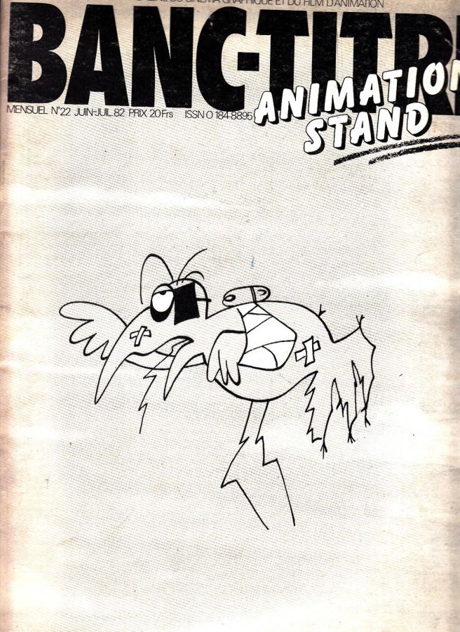 BANC-TITRE magazine side cover Issue 22 June/July 1982