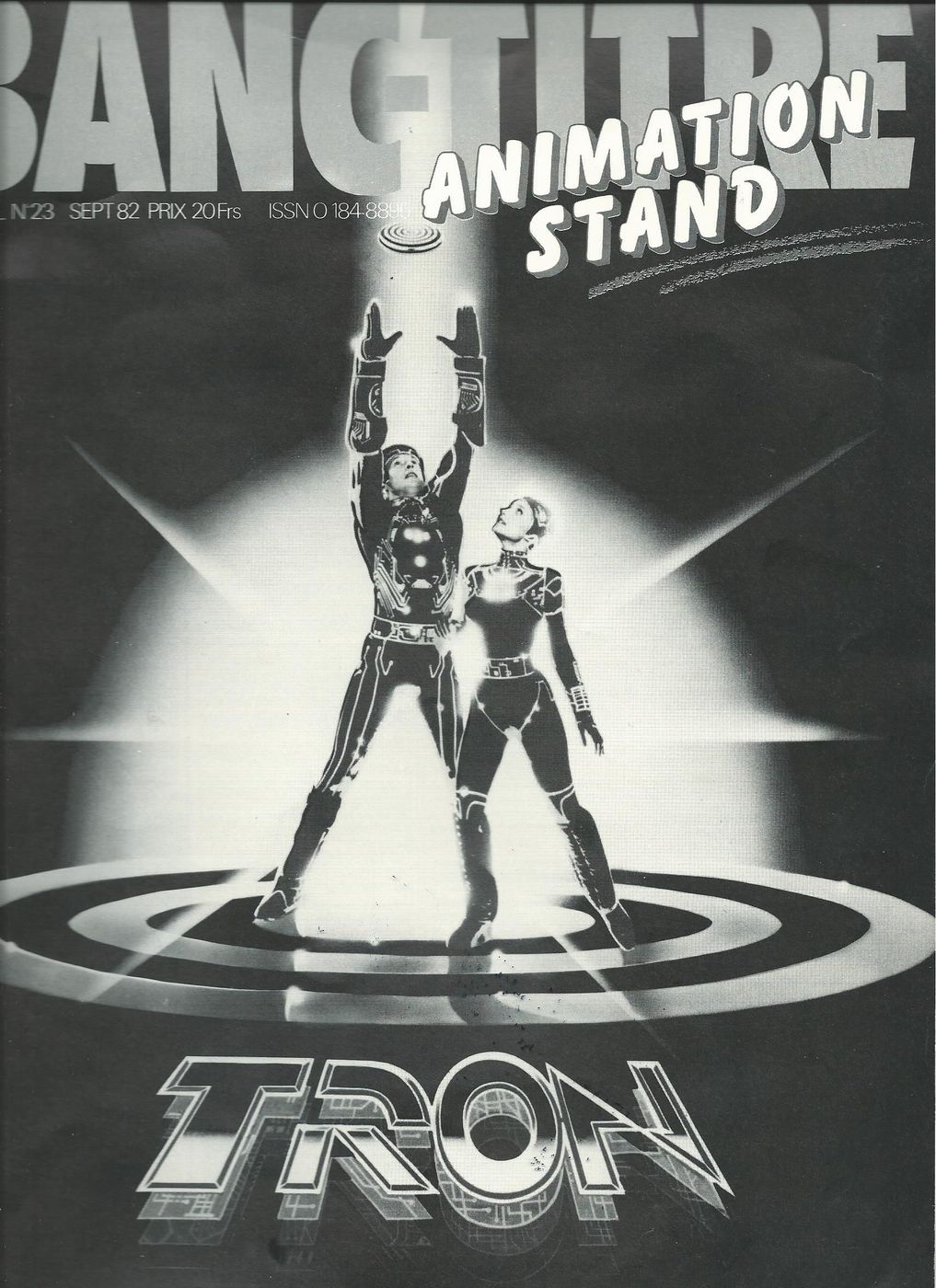 BANC-TITRE magazine side cover Issue 23 September 1982