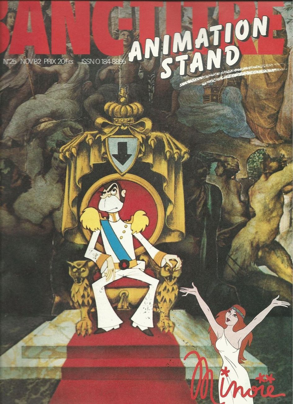 BANC-TITRE magazine side cover Issue 25 November 1982