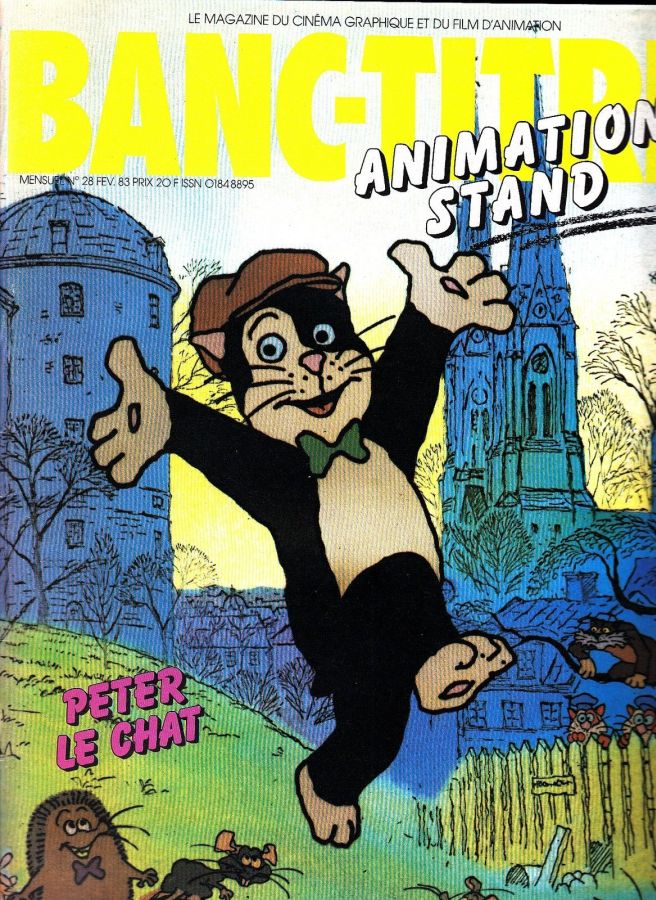 BANC-TITRE magazine side cover Issue 28 February 1983