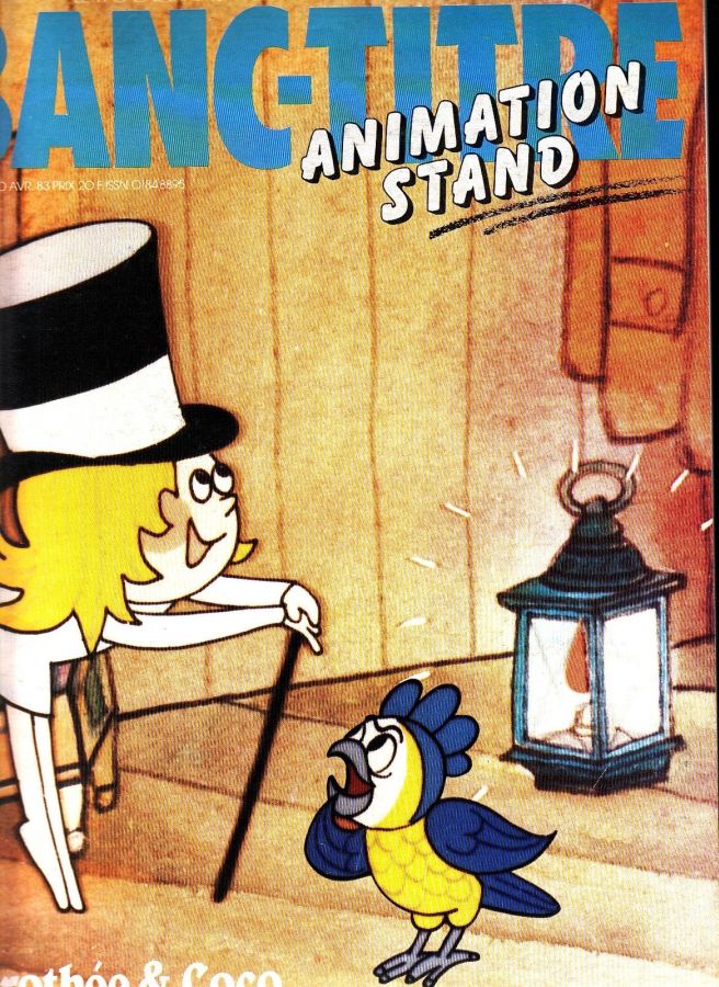 BANC-TITRE magazine side cover Issue 30 April 1983