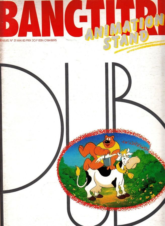 BANC-TITRE magazine side cover Issue 31 May 1983