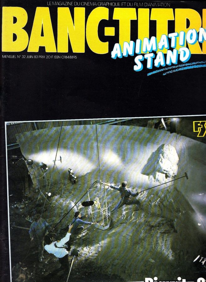 BANC-TITRE magazine side cover Issue 32 June 1983