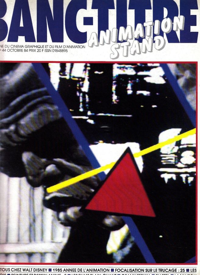BANC-TITRE magazine side cover Issue 44 October 1984