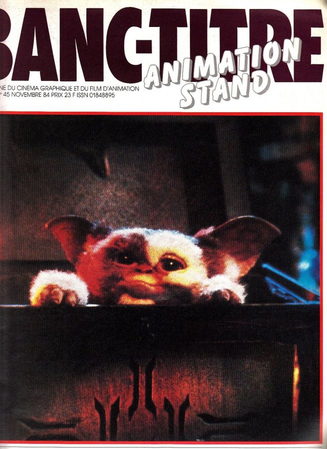 BANC-TITRE magazine side cover Issue 45 November 1984