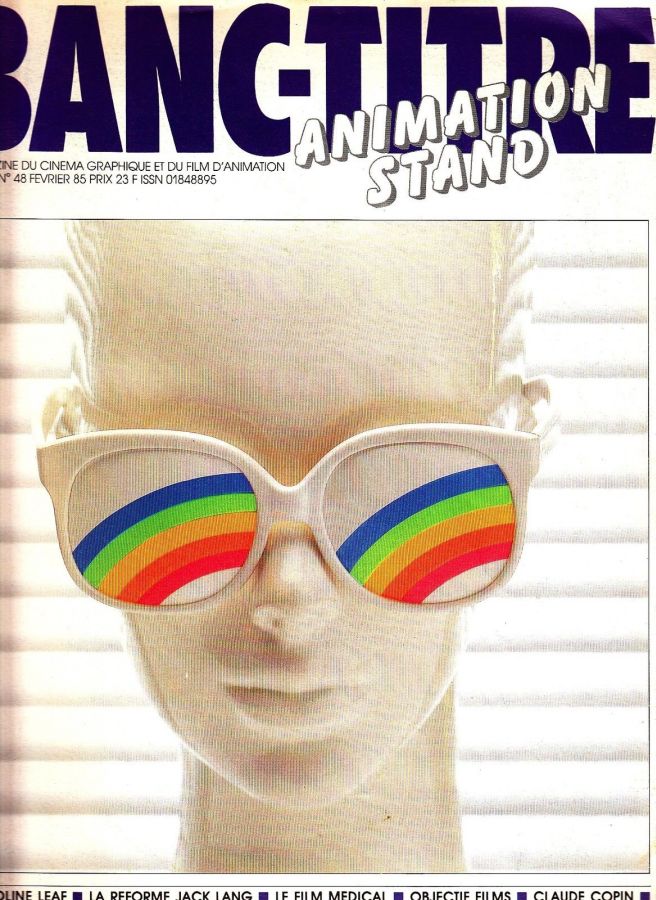BANC-TITRE magazine side cover Issue 48 February 1985