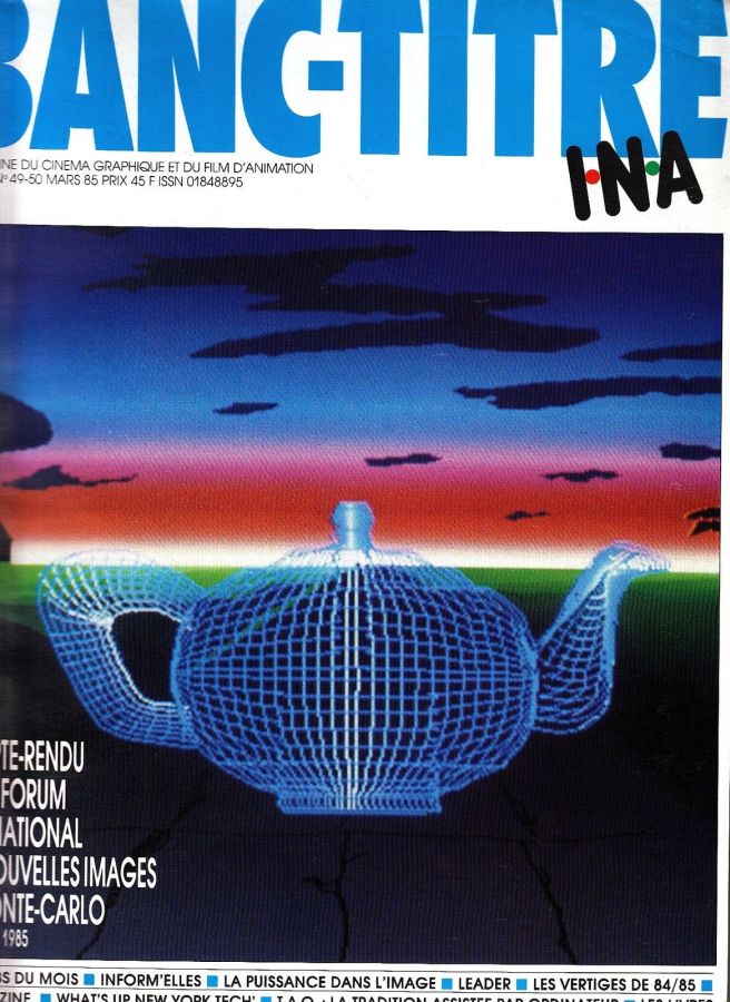 BANC-TITRE magazine side cover Issue 49/50 March 1985