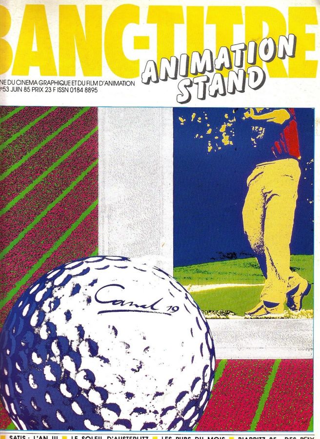 BANC-TITRE magazine side cover Issue 53 June 1985