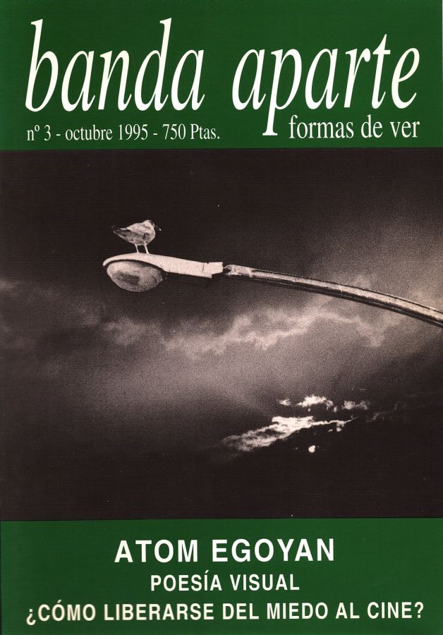 BANDA APARTE magazine side cover Issue 3 October 1995