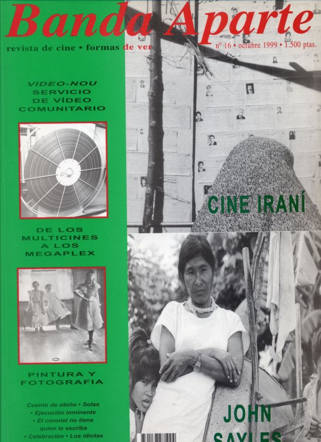 BANDA APARTE magazine side cover Issue 16 October 1999