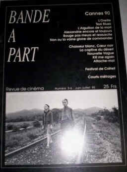 BANDE A PART magazine side cover Issue 5/6 June/July 1990