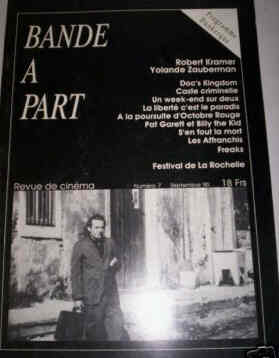 BANDE A PART magazine side cover Issue 7 September 1990
