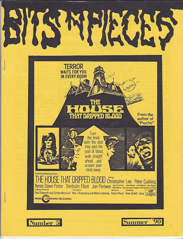 BITS AND PIECES magazine side cover Issue 5 Summer 1990