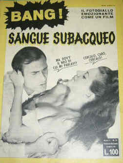 BANG! magazine side cover Issue 16  1966
