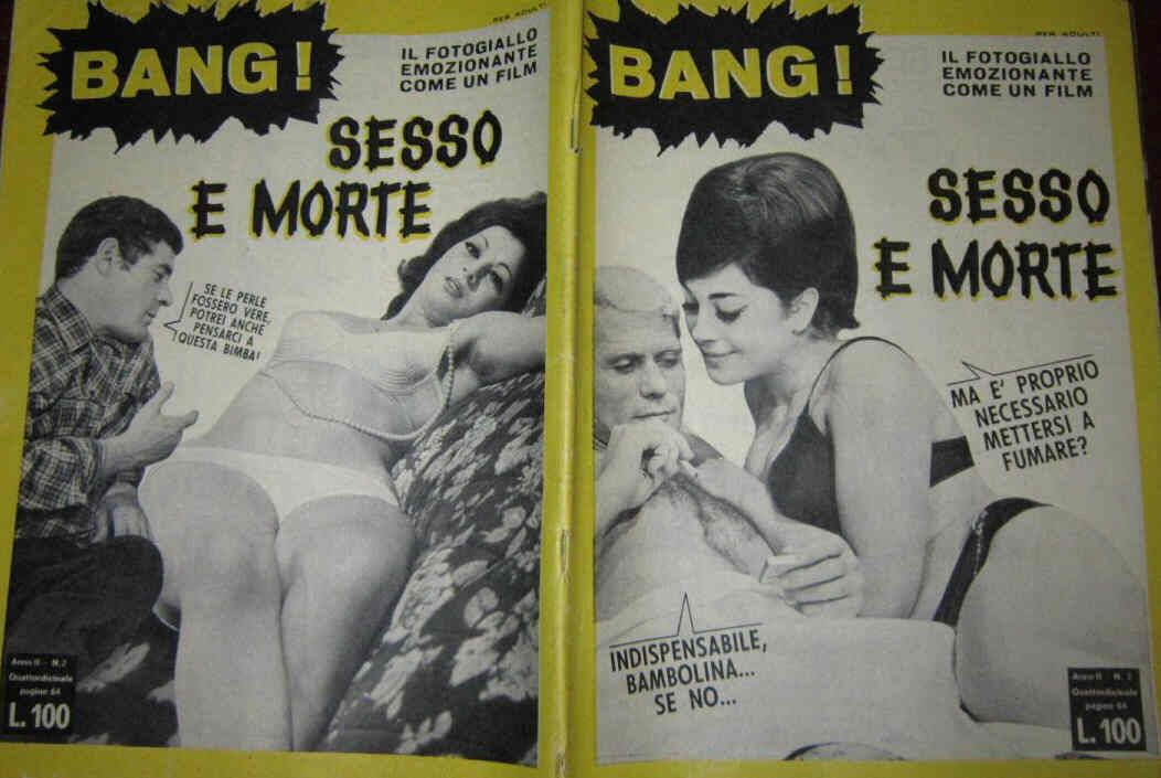 BANG! magazine side cover Issue 2 23 March 1967