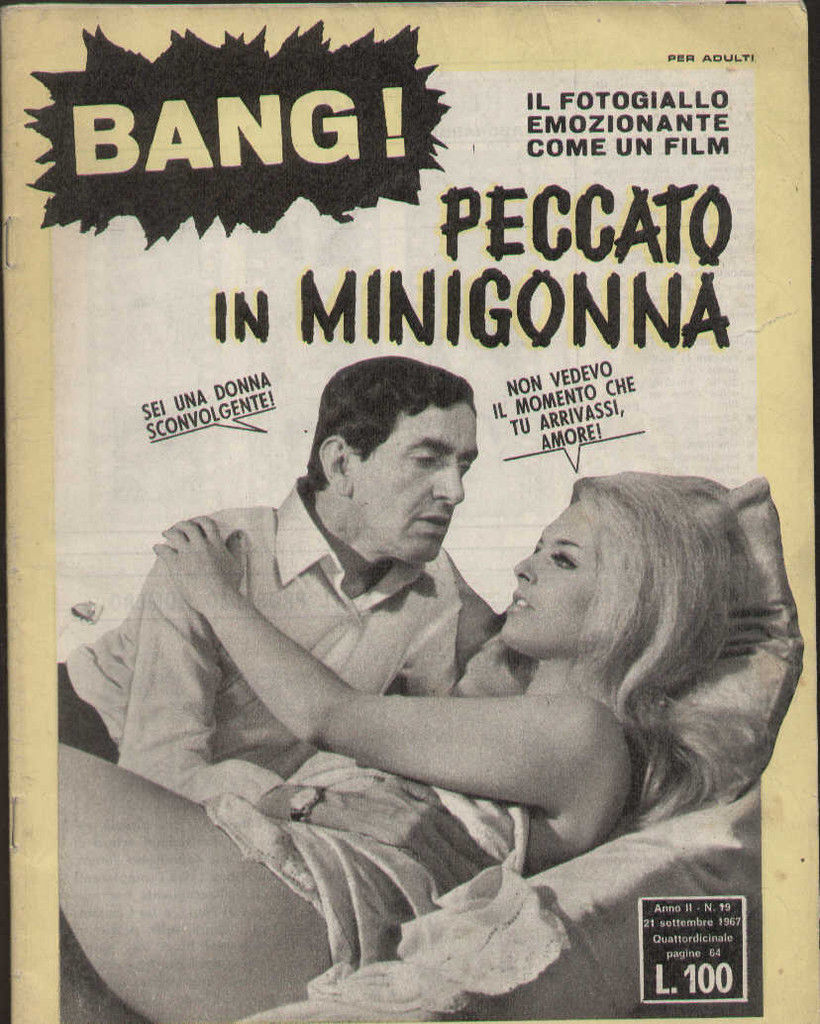 BANG! magazine side cover Issue 19 21 September 1967