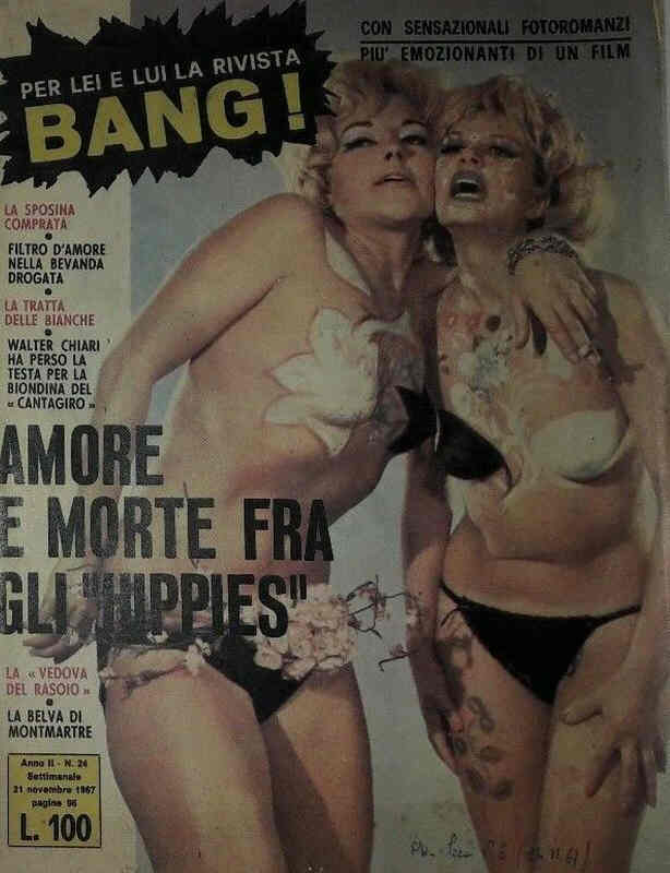 BANG! magazine side cover Issue 24 21 November 1967