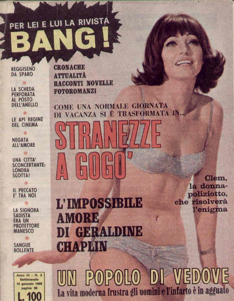 BANG! magazine side cover Issue 2 10 January 1968
