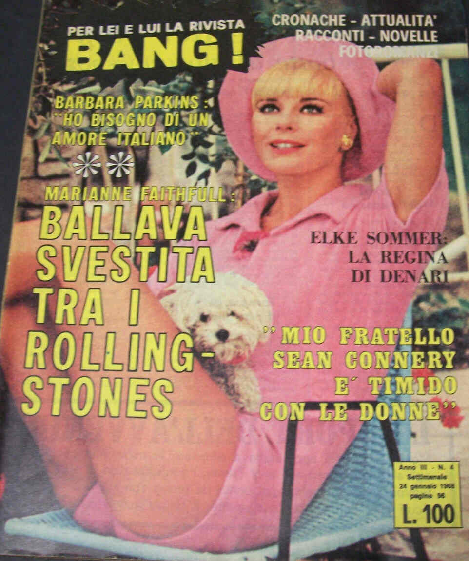 BANG! magazine side cover Issue 4 24 January 1968