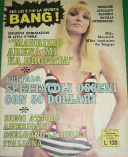 BANG! magazine side cover Issue 7 14 February 1968