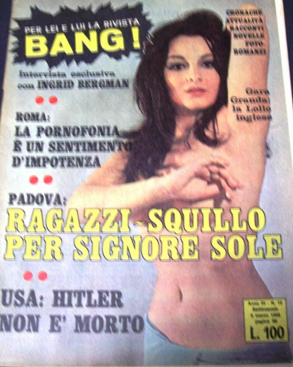 BANG! magazine side cover Issue 10 6 March 1968