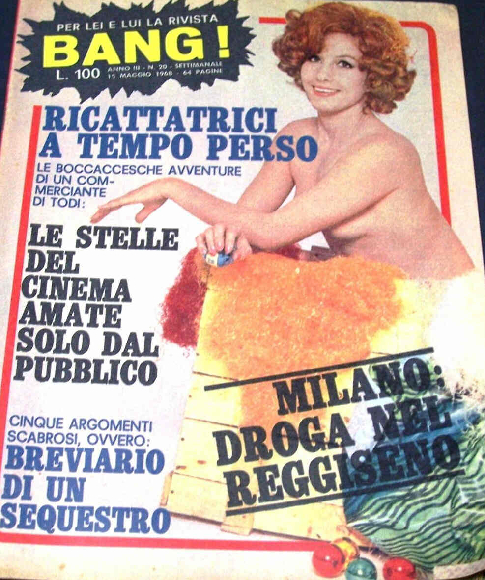 BANG! magazine side cover Issue 20 15 May 1968